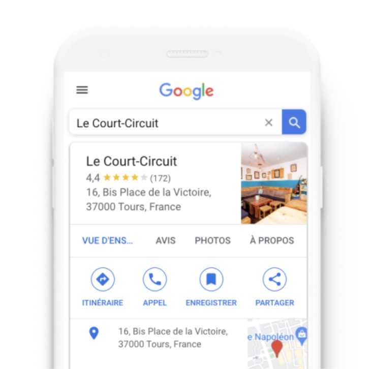 Création de fiche Google My Business