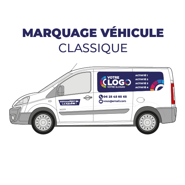 Marquage véhicule classique Marquage véhicule classique