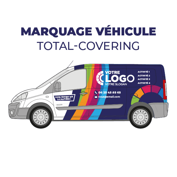 Marquage véhicule total covering Marquage véhicule total covering