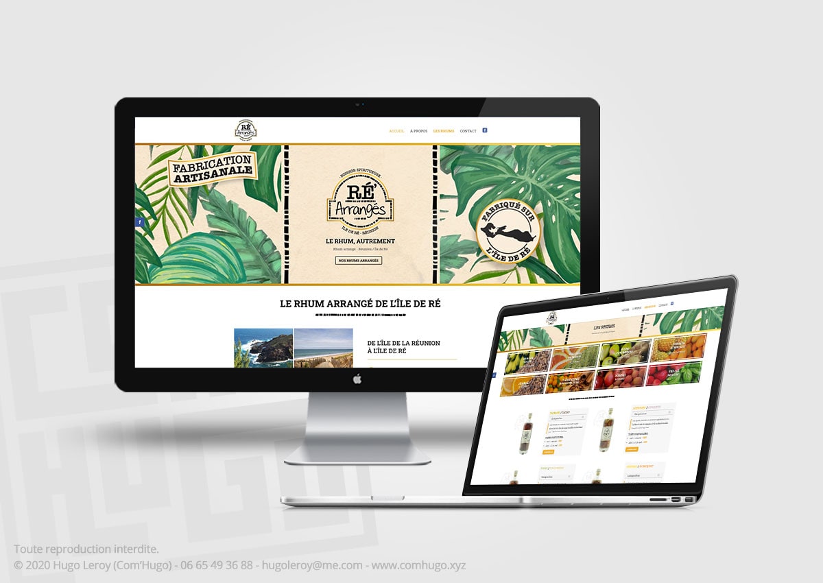 SITEWEB-REARRANGES Création de site web